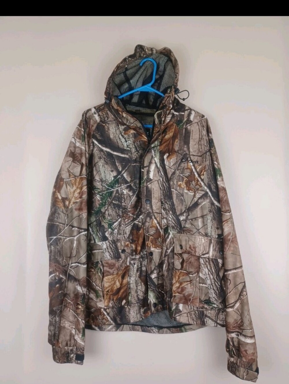 Onyx Outdoor Realtree AP All Purpose Camo Hooded Hunting Jacket Men’s Size XL